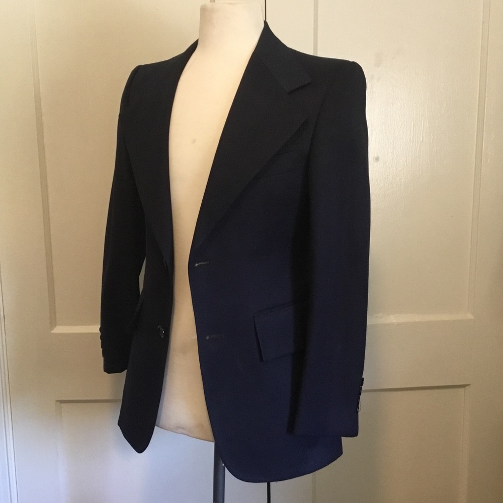 Pierre Cardin Vintage Suit Jacket , Navy Blue
